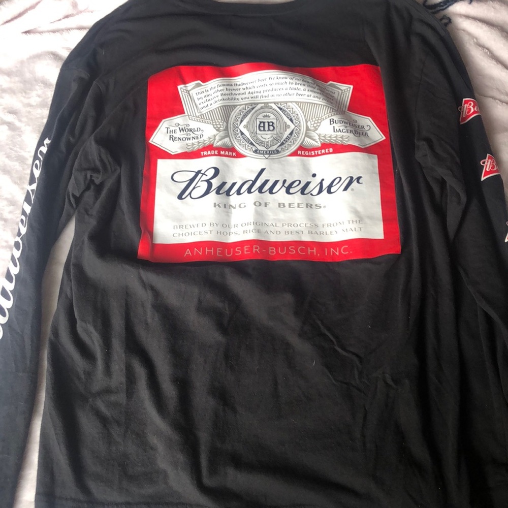 Long sleeve Budweiser t-shirt